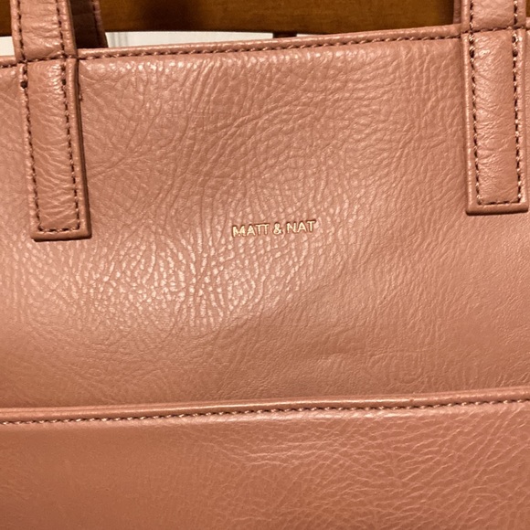 Matt and Nat Large Tote in Clay - Picture 5 of 6